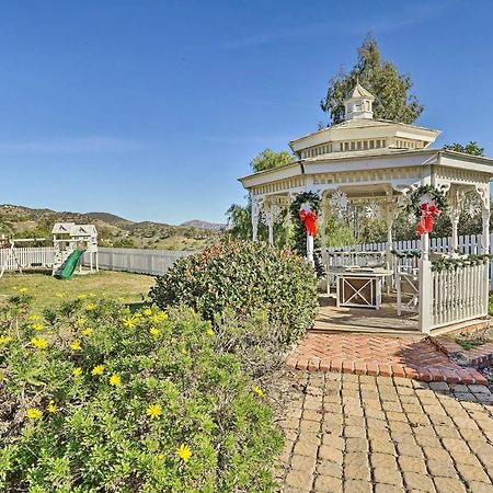 Fallbrook Home With Garden, Gazebo, And Fire Pit! 外观 照片