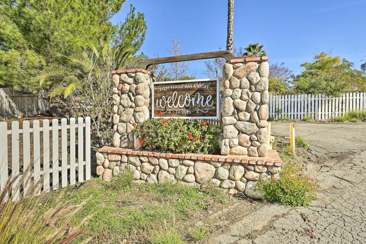 Fallbrook Home With Garden, Gazebo, And Fire Pit! 外观 照片